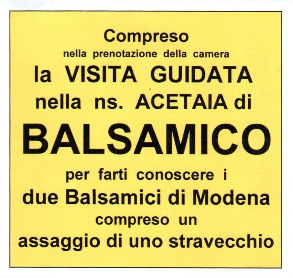 Real Bb Balsamico Bed & Breakfast Bastiglia Exterior photo